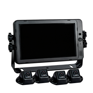 Monitor and cameras of the CAMEKO DVR 360 system