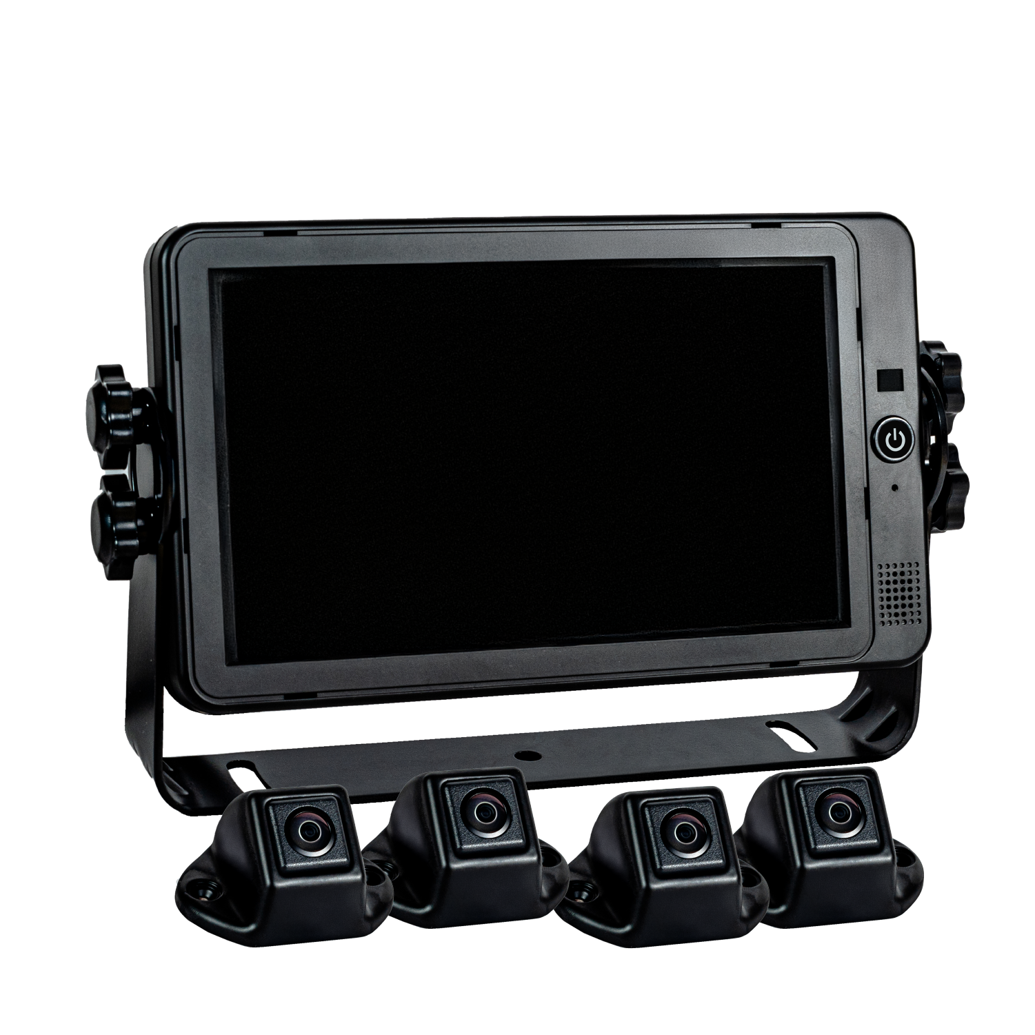 Monitor and cameras of the CAMEKO DVR 360 system